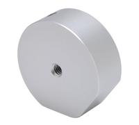 Tbest Adattatore per Treppiedi Satellite in Lega di Alluminio Universale con Conversione Filettata 1/4 di Pollice per Viaggi in Campeggio Esterno di Piatti Rettangolari (SILVER)