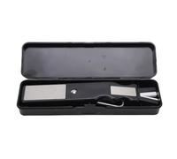 Tbest Affilatrice per pattini da ghiaccio, strumento di affilatura di pattini da Hockey in ceramica diamante portatile pietra di rettifica multifunzione per pattini da giocatore guardiano scopo