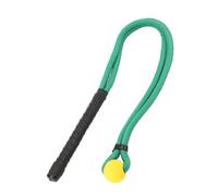 Tbest Aid ALL'ALLENZA SUGGERIMENTO Club Aiuto in Gomma in Gomma Nylon Confortevole Corda per Impugnatura per Correggere la Postura Che Migliora la Precisione della Distanza Golfisti (Green)