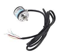 Tbest Albero Encoder Trifase Abz 600z Encoder Incrementale 5-24 V Cc 3000-6000 Giri/min Frequenza 30 Khz per il Campo dell'ingegneria dell'automazione degli Uffici (100Z)