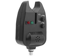 Tbest Allarme Abboccata con Indicatore LED e Volume 5, per Pesca | Audible visual alert, red green lights, night fishing, compatible with EU rod holders