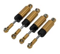 Tbest Ammortizzatore RC 4 Pezzi 60mm Ammortizzatore Interno Spfor MN 1/16 Aggiornamenti Modello Auto Telecomandato, Parti di Aggiornamento Ammortizzatori SpDamper Interni,