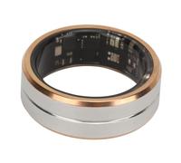Tbest Anello Intelligente con APP, Smart Ring Fitness Tracker Ceramica Acciaio Inossidabile Monitoraggio del Sonno Controllo Telecamera IP68 Anello di Salute Intelligente Impermeabile