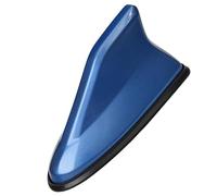 Tbest Antenna per Auto con Pinna Antenna per Tetto con Pinna Radio in ABS Nera per Accessori Esterni per Auto e Ricezione Stabile Ad Alta velocità, Installazione Semplice Senza Perforazione (BLUE)