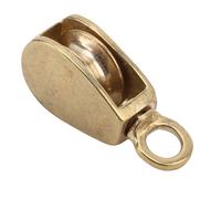 Tbest Bandiera in Ottone Flag Rope Ruota Sollevazione a Blocchi Singoli Yacht