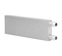 Tbest Blocco di Raffreddamento Ad Acqua per CPU, Dissipazione Efficiente | Materiale in alluminio, Basso tasso di perdita, Doppio canale d\'acqua a forma di U, Ideale per PC, Compatibile con il