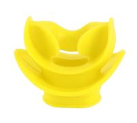 Tbest Bocchino del Regolatore per Immersioni, Comodi Accessori per il Brontolio del Regolatore in Silicone per Snorkeling Padiglione (YELLOW)