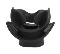 Tbest Bocchino del Regolatore per Immersioni, Comodi Accessori per il Brontolio del Regolatore in Silicone per Snorkeling Padiglione (BLACK)
