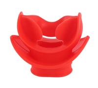 Tbest Bocchino del Regolatore per Immersioni, Comodi Accessori per il Brontolio del Regolatore in Silicone per Snorkeling Padiglione (rosso)