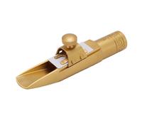 Tbest Bocchino di Sassofono in Ottone Contralto con Tappo di Dimensione 6, Tono Migliorato e Risposta Rapida, Precisione in Ottone Solido per Jazz e Giocatori Classici, Adatti Al Palcoscenico