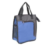 Tbest Borsa Termica per il Pranzo, Riutilizzabile, a Prova di Perdite, con Tasca Laterale per Bottiglia e Telefono, Borsa Termica per Box in Tessuto di Bue, per Lavoro, Viaggi, Escursionismo,