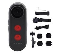 Tbest Camera da Bici, Registrazione del Monitoraggio Dell'app per la Coda per Videocamera Posteriore in Bici per Andare in Bicicletta con Video 4K di (Nessuna Scheda di Memoria)