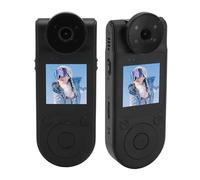Tbest Camera Indossata Dal Corpo 2K HD HD 180 ° Lente Rotante Magnetico a Magnetico 140 ° di Rilevamento di Movimento Angolo Largo Registrazione per la Consegna di Sicurezza in Ciclo
