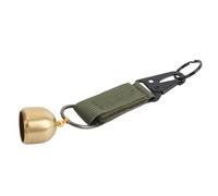Tbest Canna dell'orso in Ottone Addensato con Superficie Liscia e Consistenza Eccezionale, Prevenire la Separazione, il Suono Delicato, la Campana del da Campeggio con Silenziatore Magnetico e