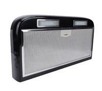 Tbest Cappa Aspirante per, 12V, in Acciaio Inossidabile, con Schermo Touch e Luce LED, Ideale per Cucine, Yacht, Piccoli appartamenti.