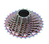 Tbest Cassetta per Bici a 12 velocità da 32t Design a Cavo Leggero in Acciaio Flyeling Shifting per Le Bici da Strada Resistente All'alta Resistenza Resistente al Ciclo Durevole (Color)