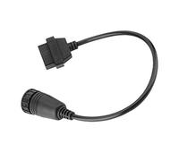 Tbest Cavo Adattatore OBD2 14 Pin a 16 Connettore Diagnostico Durevole di Alta qualità per Sprinter Filo di Rame in Plastica Nera 50g