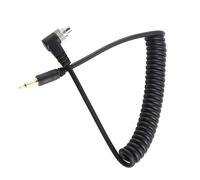Tbest Cavo di Sincronizzazione del Grilletto Flash con Blocco a Vite di Sfarfallio Integrato da 100 Cm