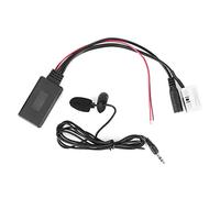 Tbest Cavo o Bluetooth, connettore adattatore AUX per auto cavo o Bluetooth da 12 pin con microfono adatto per Berlingo