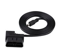 Tbest Cavo USB sostituzione per auto 180 cm, Cavo di interfaccia diagnostica sostituzione per auto USB OBD II OBD2 EOBD Adattatore diagnostico a 16 pin sostituzione per cavo mini USB