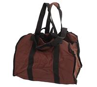 Tbest Cestini in Legno, Borsa per Legna da Ardere per Esterni, Grande Borsa Portatile per Legna da Ardere a Doppio Scopo, per Riporre la