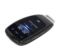 Tbest Chiave Remota Intelligente Portachiavi per Auto Accesso Senza Chiave Telecomando Touch Screen da 2 Pollici Pulsanti Laterali Sblocco Automatico Blocco 200 Giorni in Standby con (BLACK)