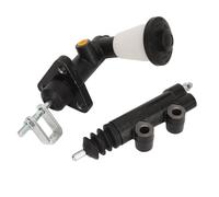 Tbest Cilindro Schiavo del Maestro Frizione Set Ad Alta Prestazione Impegno Regolare per la Terra Fj40 Fj45 Fj55 1975 a 1980 ABS Metal