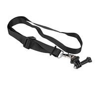 Tbest Cintura per Cordino Cinghia Cinghia della Telecamera Regolabile per la Cintura Sospesa a Mani Durevoli per Osmo Azione 9 Travel di Escursioni Sportive (BLACK)