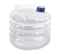 Tbest Contenitore per Acqua Pieghevole con Brocca Portatile per Stoccaggio Dell'acqua con Rubinetto per Escursioni in Campeggio e Uso di Emergenza (5L)
