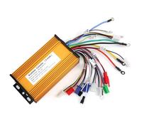 Tbest Controller motore brushless per avviamento regolare forte arrampicata tre moda sinusoide 12 tubo per scooter elettrico metallo dorato 1000W-1500W: 1 X controllo motore, adatto per bici