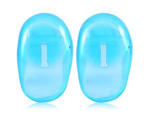 Tbest Coperchio Earr Blu 2 Pezzi Ridurre il Rumore dello scudo. Protezione Dell'orecchio in Plastica di Protezione per lo Styling