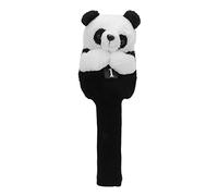 Tbest Copricapo per Mazza da a Forma di Panda, Morbido Peluche, Copertura per Palo da, Design Protettivo per Animali, per la Decorazione Domestica del Campo da