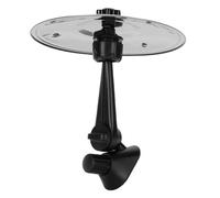 Tbest Crash Cymbal Drum per Ventilazione dell'aria per Auto Dimensioni Piccole Dimensioni Grandi Materiale in Lega in Lega Pratica Accessori per Auto Che Toccano i Giocattoli con un Divertente e