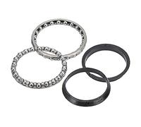 Tbest Cuscinetti dello Sterzo per Scooter, Accessori per Rollator, Cuscinetto per Forcella per Scooter Elettrico Dispositivo di Sterzo a Sfera Rotante con Asta Verticale per M365 PRO