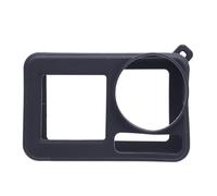 Tbest Custodia di Protezione in Silicone per Azione 5 Pro Morbida per la Lavabile Sport Anti Collision Copertura con Cabine per Lenti Durance Durevoli Materiale in Silicone per (BLACK)