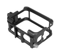Tbest Custodia per Alloggiamento del Supporto per Cornice Accessorio per Fotocamera in Lega di Alluminio con 2 Tappo di Lenti per Slot per Scarpe Fredde per Ace Pro Vloggers