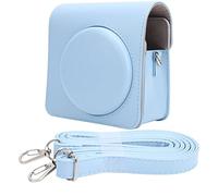 Tbest Custodia protettiva per fotocamera in pelle PU borsa a tracolla per piazza SQ1 Scratchable resistente alla Bracele staccabile Strap RAGDable Fit Instant, blu