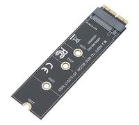 Tbest Cuter Applica una Scheda Black Abs D-State Drive Adatta per il Libro In 20-207 M.2 Nvme Pcie.0Appnce Elettronico