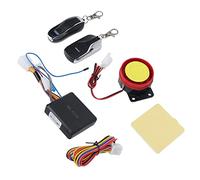 Tbest di Allarme per Moto Kit di Sicurezza Antifurto con Telecomando con Segnalatore Acustico 125 DB Localizzatore di Veicoli per Motociclette Auto 12V ABS Silicone 2 Telecomandi