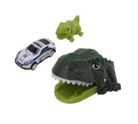 Tbest Dinosaurs -Toy Auto -Pass Press Effect for Educational Young Girls Interactive Toys (GREEN)