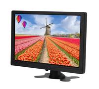Tbest Display da 10,1 Pollici Schermata HD Portable Resoluzione Ad Alta Risoluzione 1280x800 Celesti Incorporati VGA AV Ingressi per il Gioco per Computer (Spina europea)