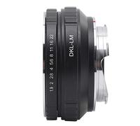 Tbest DKL a LM Adattatore LM Adattatore Anello di Alta qualità Manuale Convertitore Montato per il Convertitore per le Lenti Voigtlander Schneider Al Corpo della Fotocamera M9 M3 M3