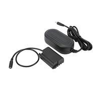 Tbest DMW DCC17 CC Accoppiatore Dummy Battery Sostituzione per S5 GH5 GH6 Alimentazione Continua ABS MATERIALE METERIO (Spina europea)