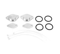Tbest EGR Cancellare Kit Piastra Scolatura X8R0021 Rimozione Alluminio Ad Alte Prestazioni per 3 Sport TDV6 Argento