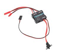 Tbest Electronic Speed Controller 40A Waterproof Design | Materiale plastico, adatto per modelli RC 1/16, modalità arrampicata, protezione bassa tensione, impostazioni automatiche