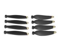 Tbest Eliche 2 2 Paia di Ricambio in Materiale PC Ad Alte Prestazioni Accessori per Droni con Bilanciamento Dinamico Silenzioso (Bordo dorato)