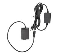 Tbest EN EL25 Batteria Fittizia CC Accoppiatore COPPLER TIPIO C Adattatore di Alimentazione Continua Continua per Z50 ZFC Z30 Digital Camera ABS Materiale