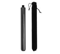 Tbest Extender Cue Piscina, Stick per Estensione della Piscina in Fibra di Carbonio da 10 Pollici per Equilibrio con Tappo Posteriore Che Aumenta Il Peso