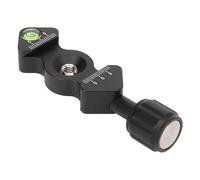 Tbest FC 25 Piastra di Rilascio Rapido Larghezza Regolabile in Lega di Alluminio UNIVERSAL CAMPION VIDO con Foro per Vite da 1/4 Pollici 3/8 Pollici per gli Accessori per Staffa