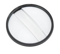 Tbest Filtro Diottrie a Doppio Vetro Diviso Premium Premium Ottico Rotabile Caleidoscopio Prisma Lente per Film di Fotografia Creativa Spot Pubblicitari 77 Mm Diametro